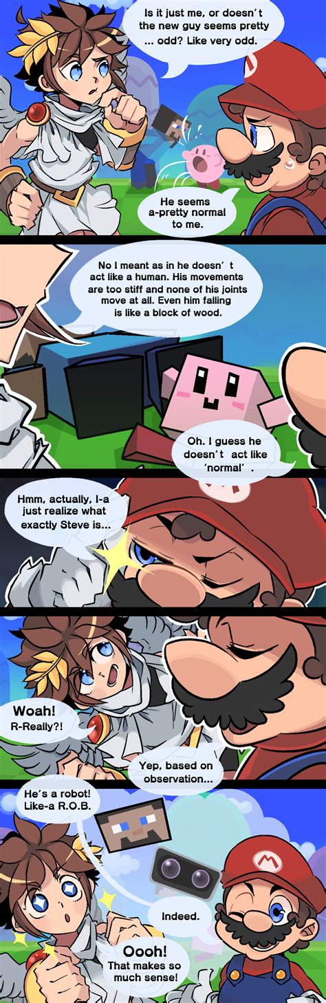 super smash bros ultimate comic